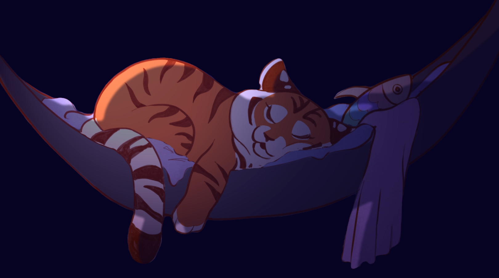 Sleeping Tiger Cub